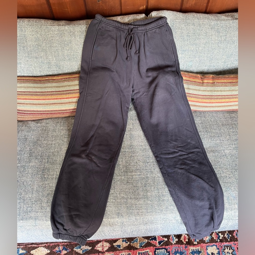 Xirena navy cotton sweatpants. Size m